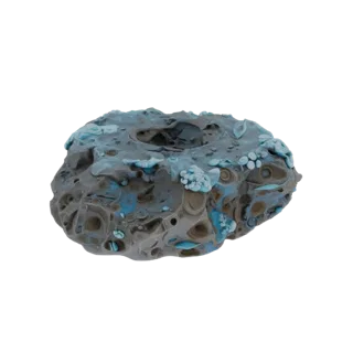 Lava Asteroid Field 3D Asset for Tabletop Printing