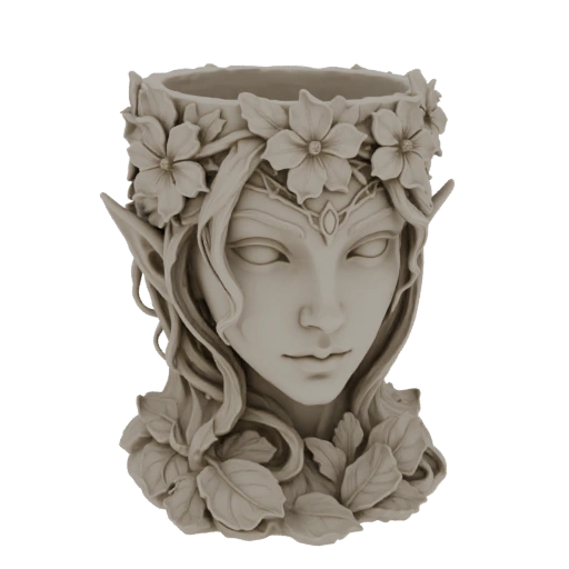 Elven Queen Flower Planter