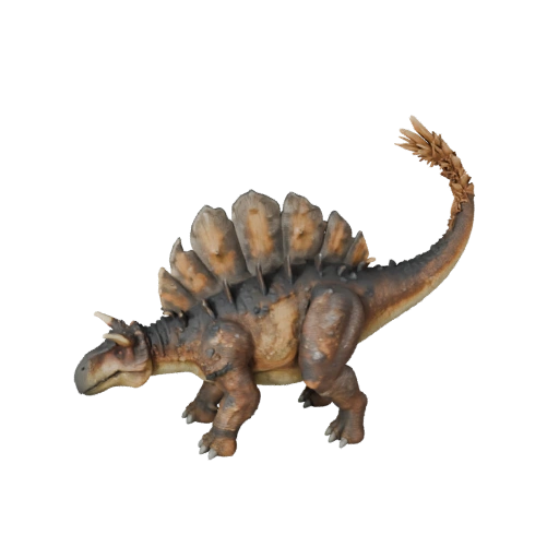 Modello 3D Pachycephalosaurus Cartone Animato - Asset Stilizzato per Animazione