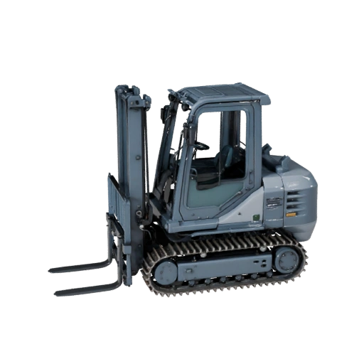 Mining Forklift 3D Catalog Asset for Online Stores