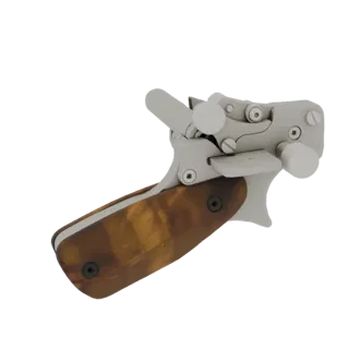 Ornate Trigger Assembly with Wood Grip