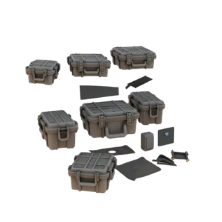 Military Style Ammo Case 3D Asset for FDM Printers