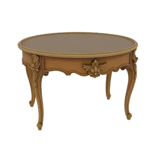 Ornate Louis XV Style Coffee Table 3D Model