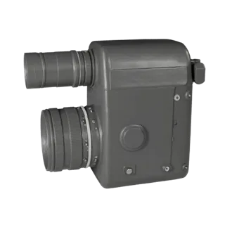Vintage Video Camera 3D Asset for AR Browser Pages