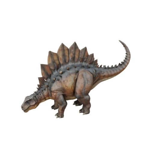 3D модель Стегозавра для Unity - Готовый игровой ассет, FBX | PBR
