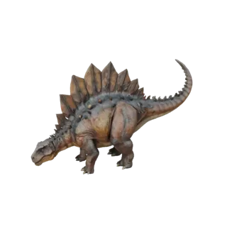 Stegosaurus 3D Model for Unity - Game Ready Asset, FBX | PBR