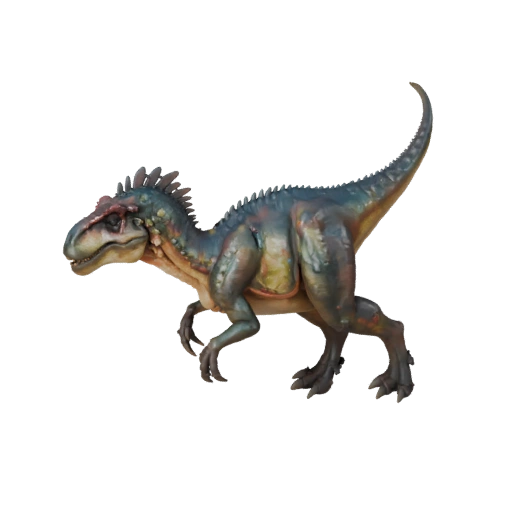 Modelo 3D Realista de Therizinosaurus - Asset PBR Rigged para Juegos