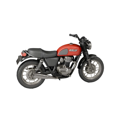 Motocicleta Retro Imprimible STL Modelo 3D - Exhibición