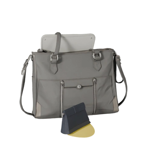 Stilisierte Clutch-Tasche 3D-Asset für Indie-Level