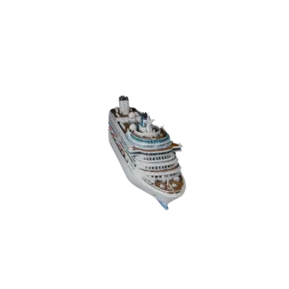 Cruise Ship 3D Model for Unreal Engine - Game Ready Asset