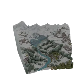 Valley of Wonders: Mountain Landscape