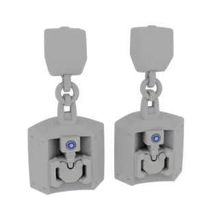 Stud Earring 3D Asset for Cinematic Studio Renders