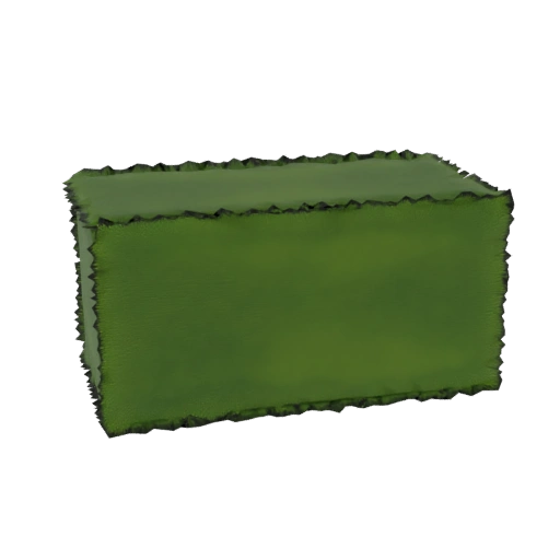 Green Rectangular Block