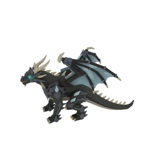 Armored Black Dragon