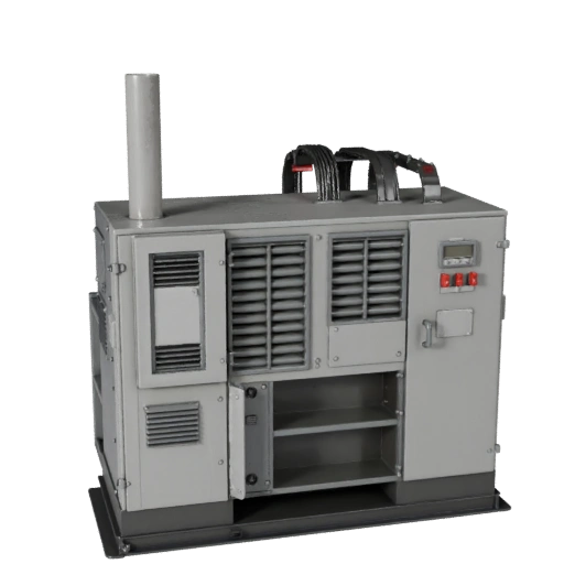 Gabinete de Control de Ensamblaje Modelo 3D para Películas de Estudio
