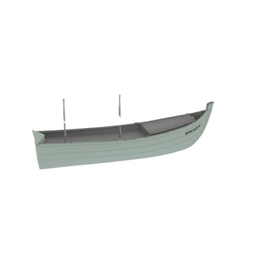 Prada Rowboat 3D Model