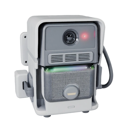 Security Video Doorbell 3D Asset for Casual Engines