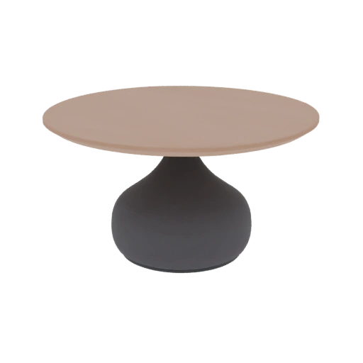 Modern Pedestal Coffee Table