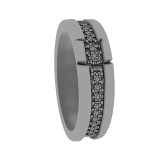 Stacking Cocktail Ring 3D Asset for Studio Catalogs