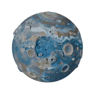 Gas Giant Asteroid Field 3D Asset for Studio Films