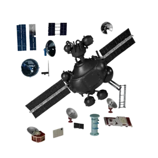 Navigation Space Probe 3D Asset for Layered Builds