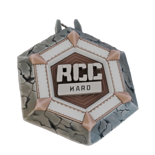 RCC Award Hexagonal Trophy