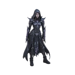 Dark Sorceress 3D Model
