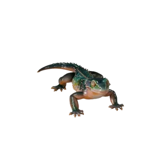 Realistic Gecko 3D Model - Rigged PBR Asset for Games | Royalty-Free