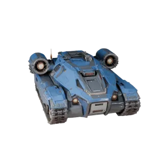 Game Ready Sci Fi Tank 3D Model for Realtime Games - PBR