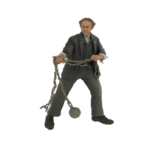 Scrooge with Chains 3D Model