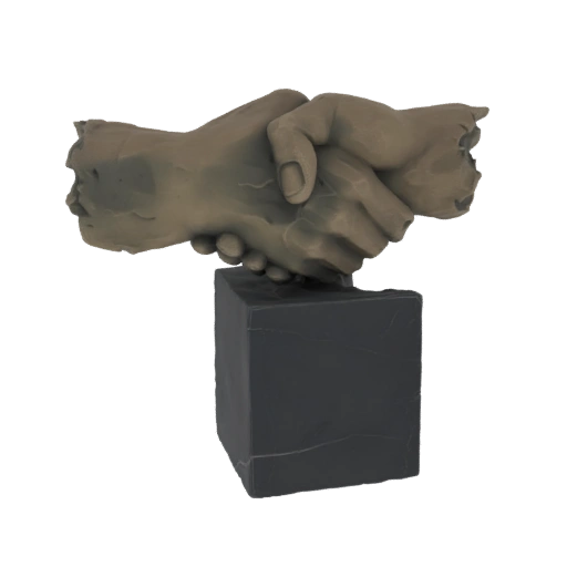 Handshake Sculpture