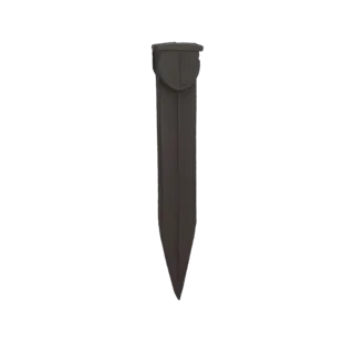 Dark Gray Dagger Sheath with Belt Loop