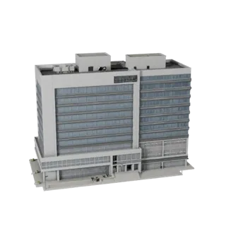 Research Institute Office 3D Model for Unreal - Realtime Asset