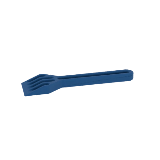 Blue Plastic Scraper Tool