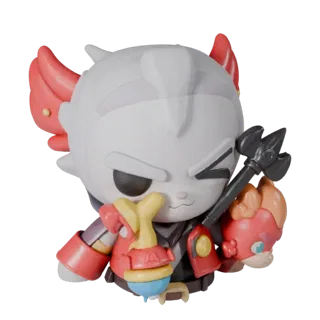 High Poly Cute Mascot Character | Pro Render Detail Asset