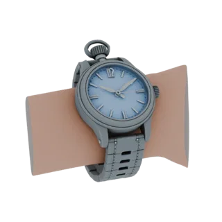 Digital Pocket Watch STL 3D Asset for FDM Printers