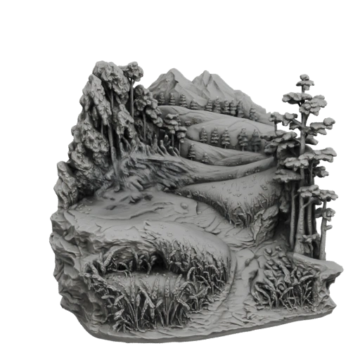 Mountain Valley Diorama