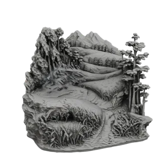 Mountain Valley Diorama