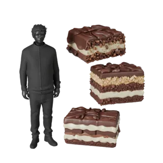 Chocolate Bar 3D Asset for Realtime Studio Engines