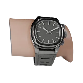 Product Digital Pocket Watch 3D Studio Render Asset