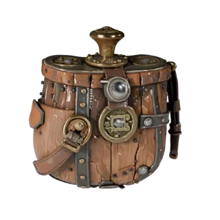 Adventurer Coin Pouch 3D Cinematic Asset for Studio