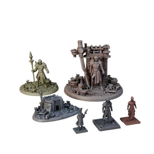 Printable Dungeon Miniature Scene | STL Print Asset Pack