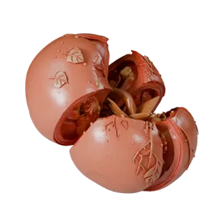 Printable Chopped Tomato Cluster STL 3D Print Asset