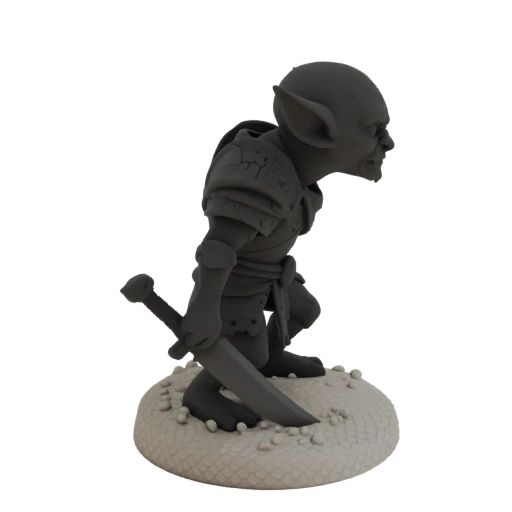 Miniatura STL Nemico Goblin Fantasy per GDR da Tavolo