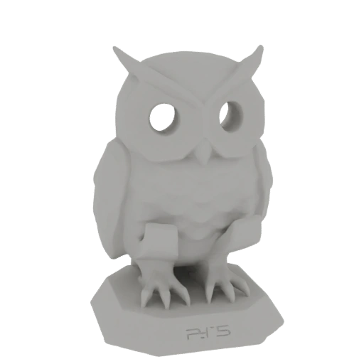 Stylized Owl Figurine