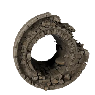 Buried City Gateway Unreal 3D Asset for Realtime Builds