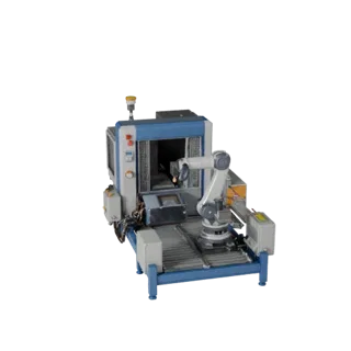 Simulation Ready Automated Robot Cell 3D Sim Asset