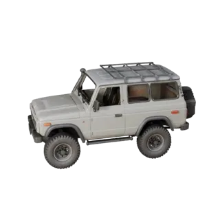Vintage Off-Road SUV 3D Model for Unity - Realtime Asset