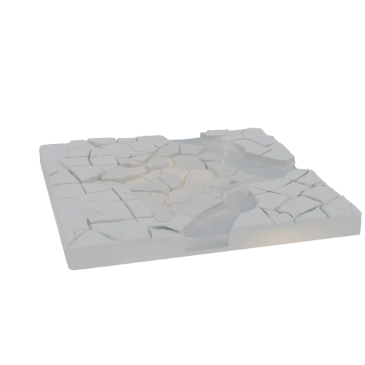 Cracked Earth Terrain Base