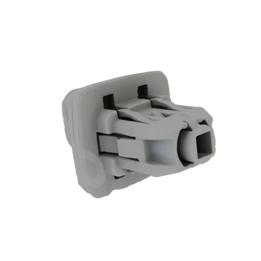 Plastic Clip Mechanism 3D Model